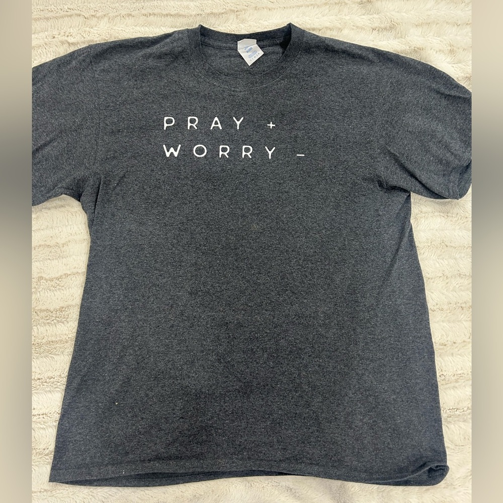 Port and Company Dark Gray Graphic Tee